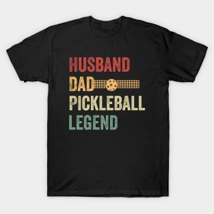 Husband Dad Pickleball Legend T-Shirt